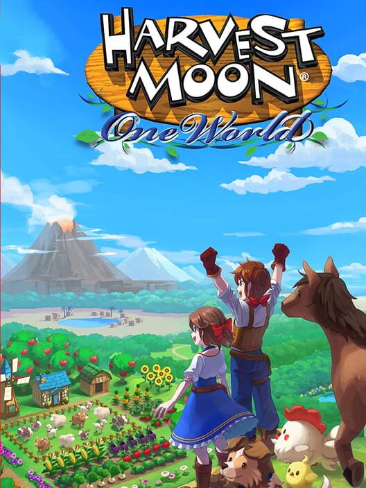 Omslag för Harvest Moon: One World