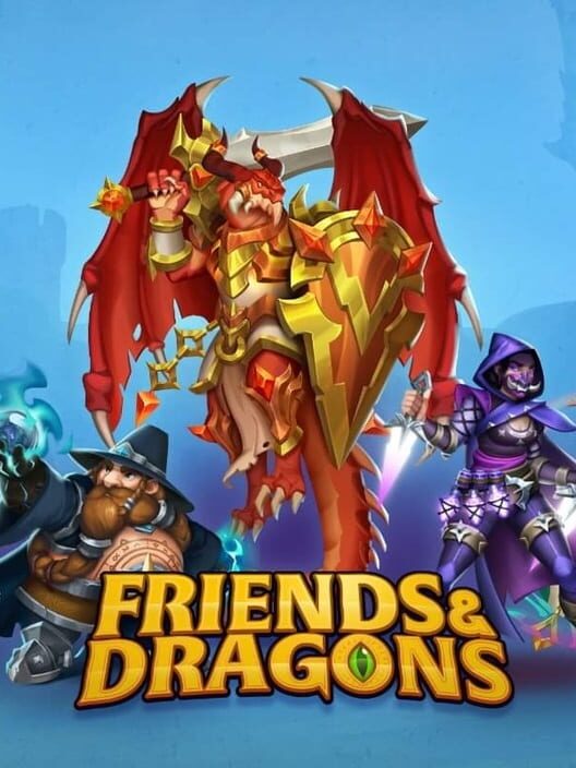 Google Play Store cover for Friends & Dragons:Tactical RPG