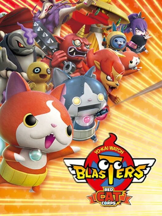 Omslag för Yo-Kai Watch Blasters: Red Cat Corps