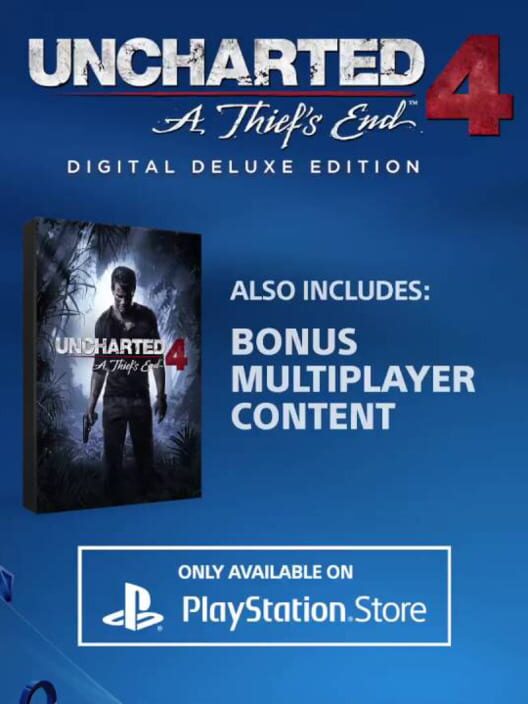 Uncharted 4 digital deluxe outlet edition