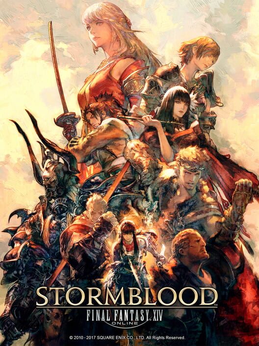Omslag för Final Fantasy XIV: Stormblood