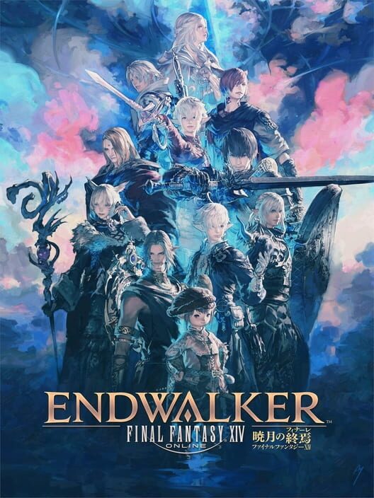 Omslag för Final Fantasy XIV: Endwalker