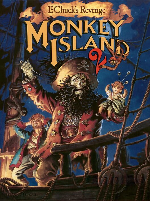 Capa do game Monkey Island 2: LeChuck's Revenge