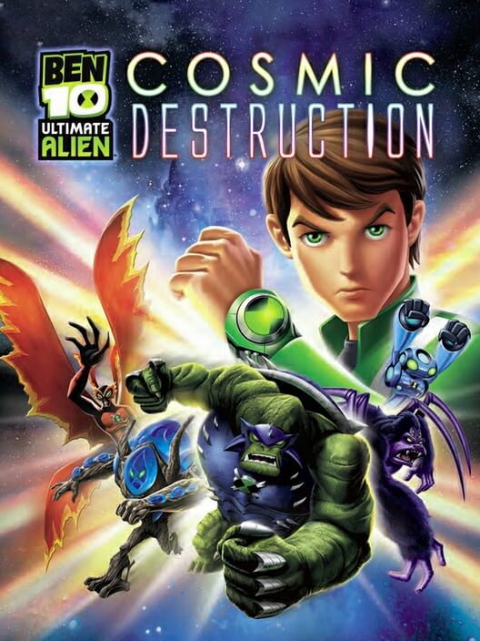 Omslag för Ben 10 Ultimate Alien: Cosmic Destruction
