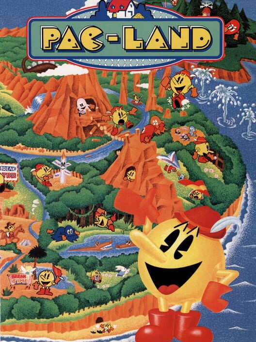 Capa do game Pac-Land