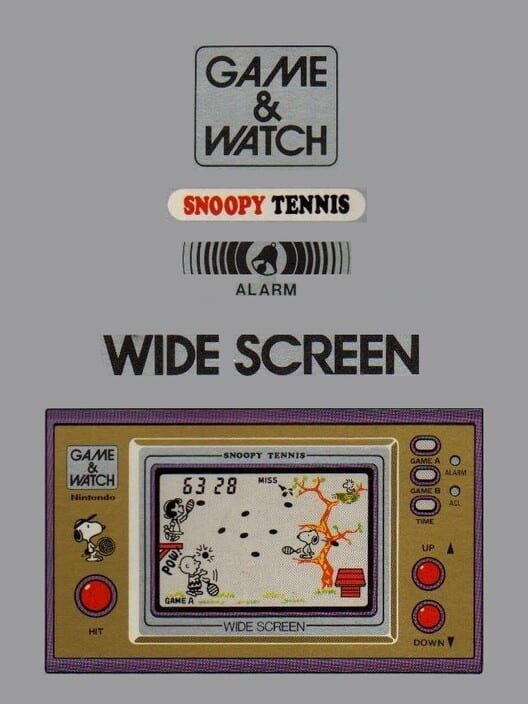 Snoopy Tennis poster