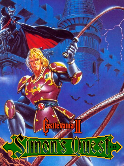 Capa do game Castlevania II: Simon's Quest