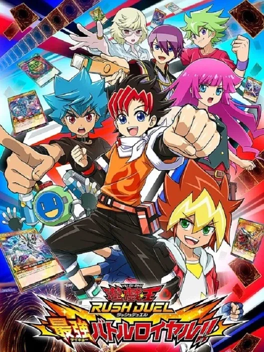 Yu-Gi-Oh! Rush Duel: Dawn of the Battle Royale cover