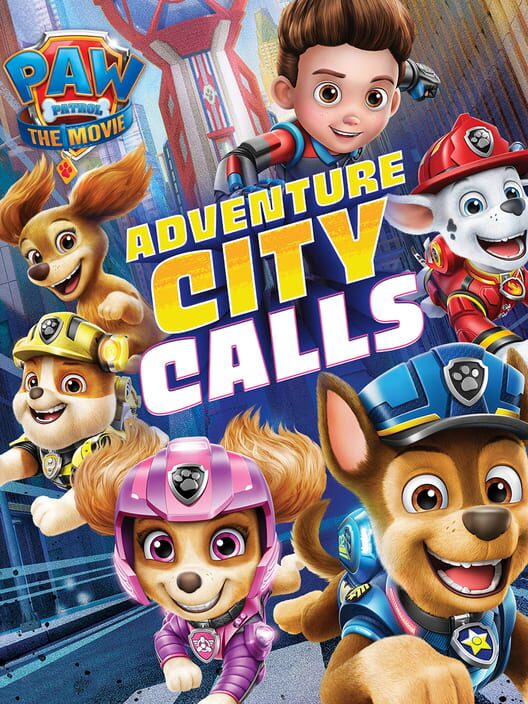 Capa do game PAW Patrol The Movie: Adventure City Calls