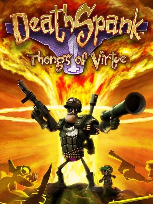 Capa do game DeathSpank: Thongs of Virtue