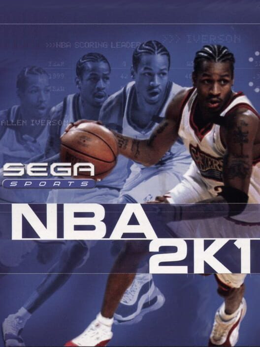 NBA 2K1 poster