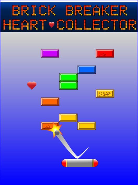 Brick Breaker Heart Collector screenshot