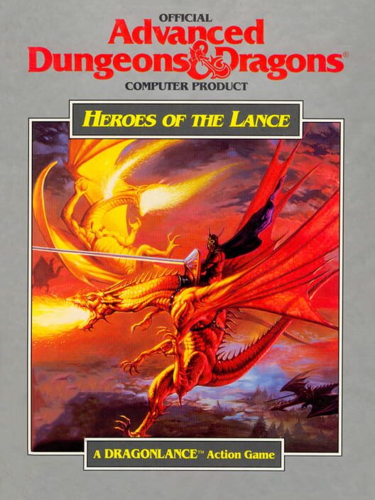 Capa do game Advanced Dungeons & Dragons: Heroes of the Lance