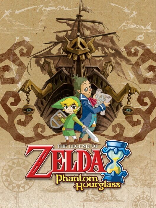 Capa do game The Legend of Zelda: Phantom Hourglass