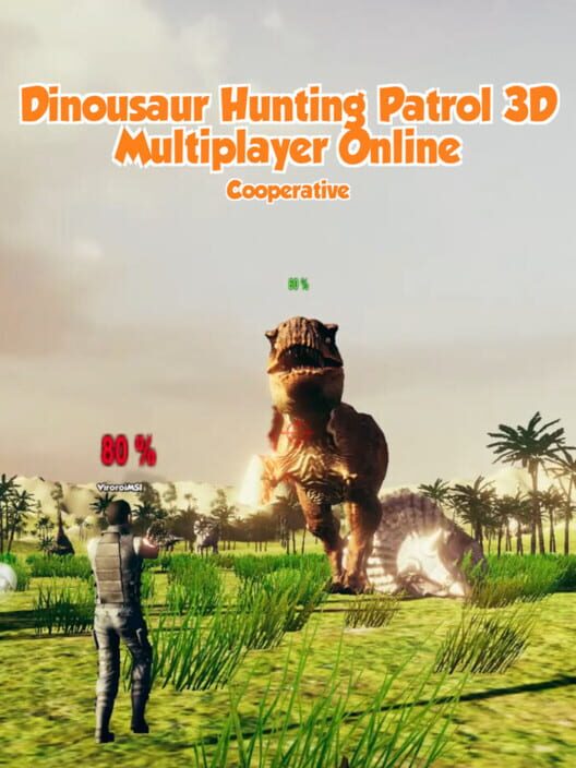 Dinosaur Hunting Patrol 3D Multiplayer Online screenshot