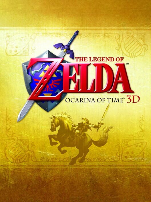 Capa do game The Legend of Zelda: Ocarina of Time 3D