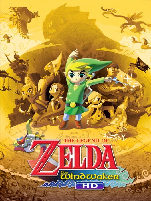 Capa do game The Legend of Zelda: The Wind Waker HD