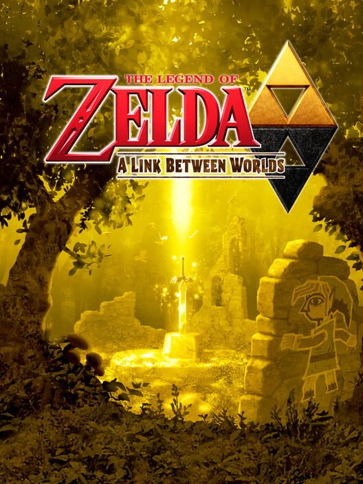 Capa do game The Legend of Zelda: A Link Between Worlds