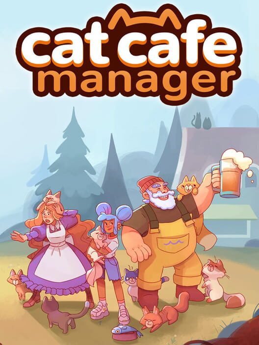 Omslag för Cat Cafe Manager