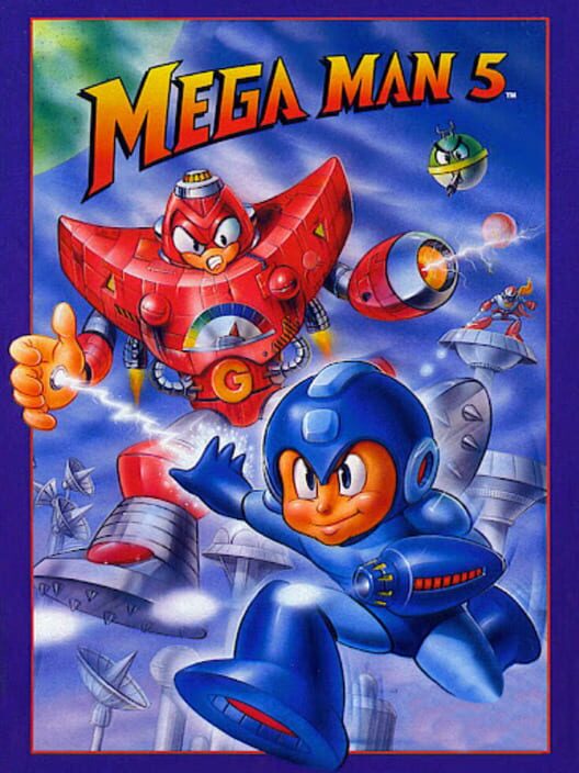 Capa do game Mega Man 5