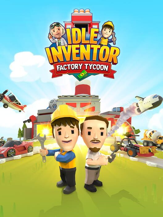 Google Play Store cover for Idle Inventor - Factory Tycoon