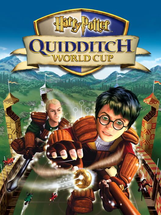 Omslag för Harry Potter: Världsmästerskapen I Quidditch