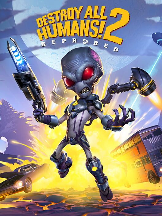 Capa do game Destroy All Humans! 2: Reprobed