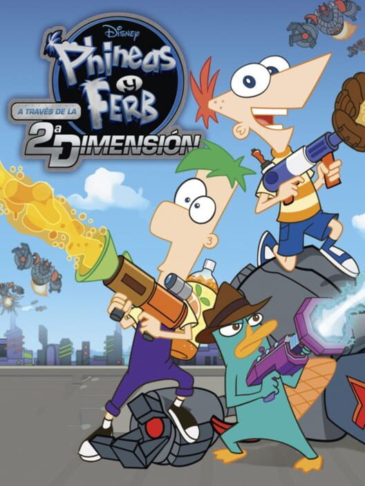 Omslag för Phineas And Ferb: Across The 2nd Dimension