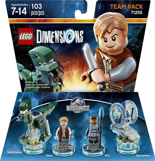 LEGO Dimensions: Owen and ACU Trooper (Jurrasic World) Team Pack