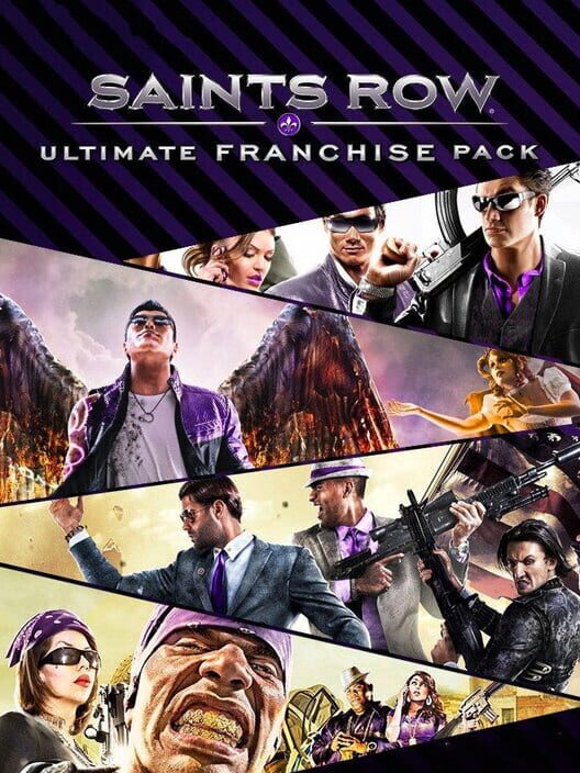 Saints Row Ultimate Franchise poster