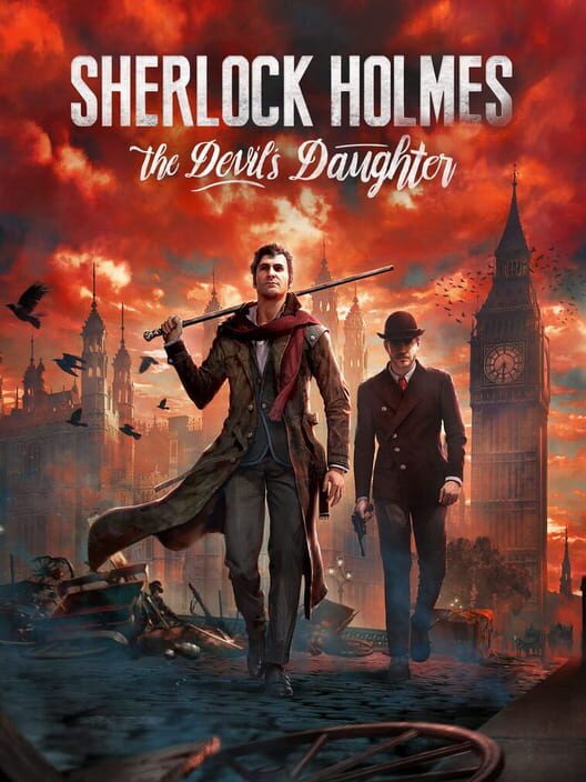 Omslag för Sherlock Holmes: The Devil's Daughter