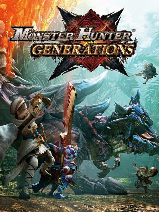 Omslag för Monster Hunter Generations
