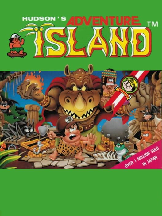 Capa do game Adventure Island