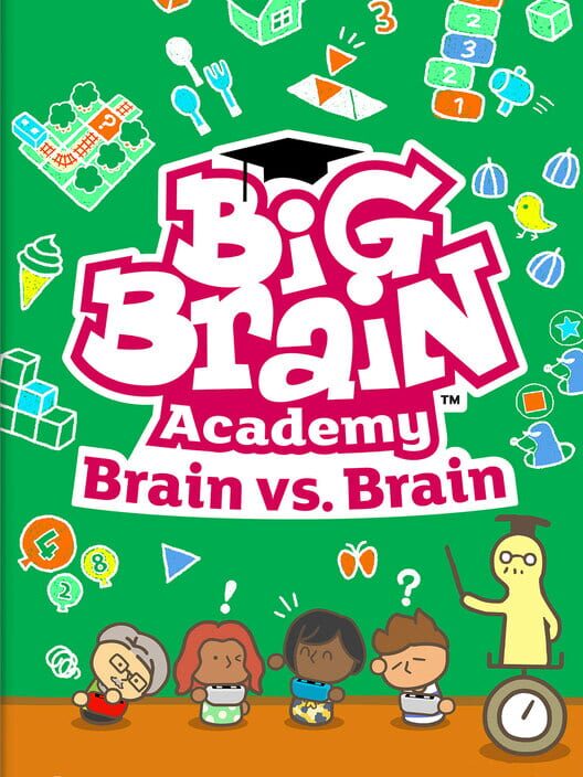 Omslag för Big Brain Academy: Brain Vs. Brain