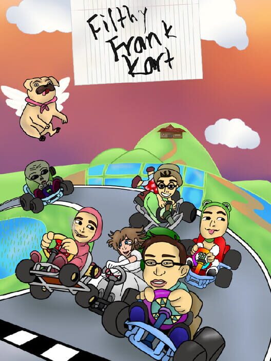 Filthy Frank Kart screenshot