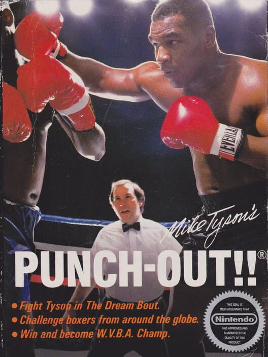 Capa do game Mike Tyson's Punch-Out!!