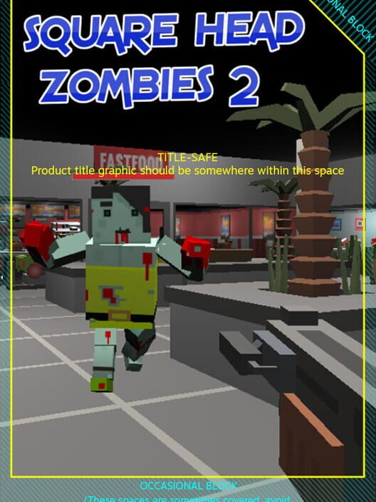 Square Head Zombies 2 - FPS Game screenshot