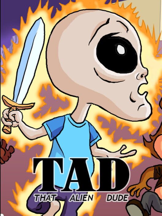 Capa do game TAD: That Alien Dude