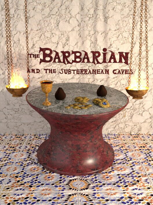 The Barbarian and the Subterranean Caves cover