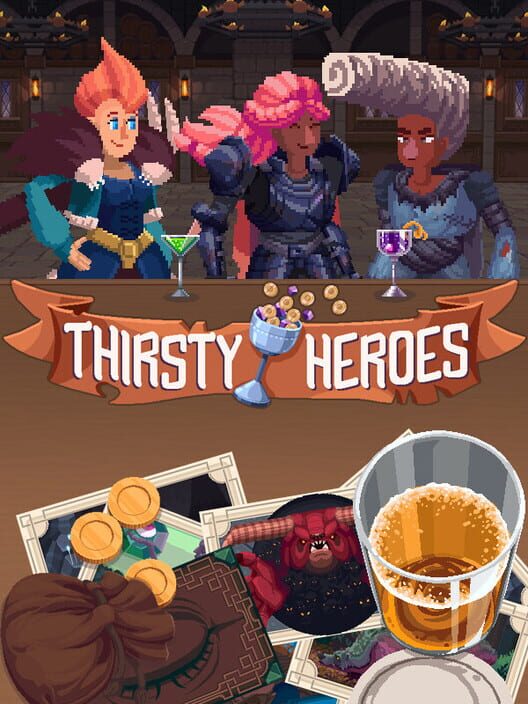 Capa do game Thirsty Heroes