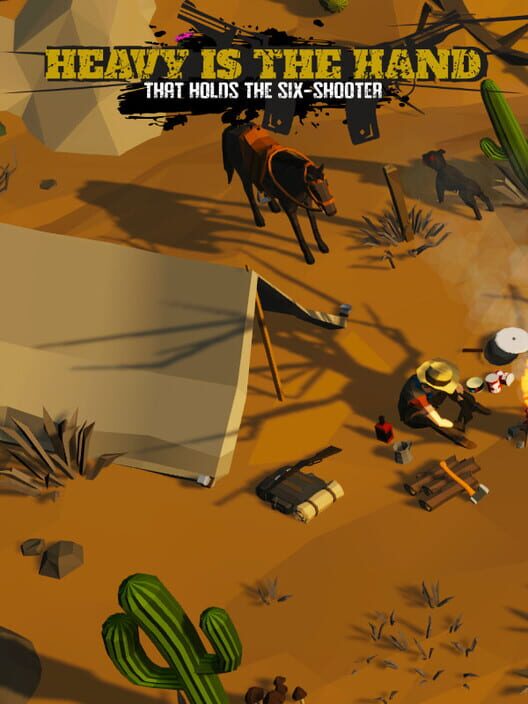 Heavy is the Hand that Holds the Six-Shooter cover