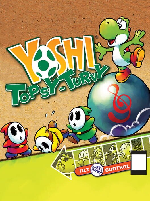 Yoshi Topsy-Turvy poster