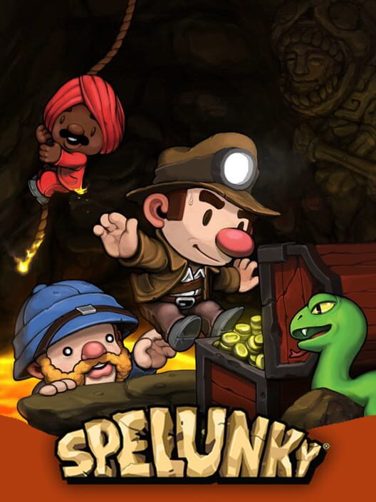 Capa do game Spelunky