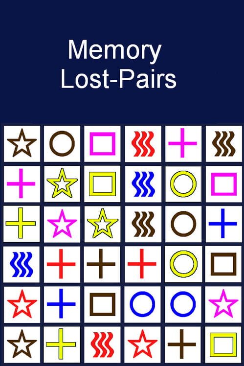 Memory Lost-Pairs screenshot