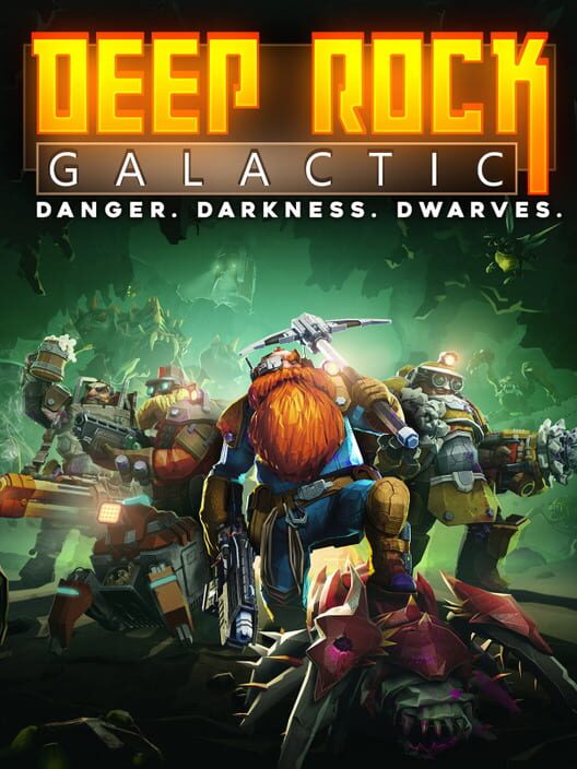 Omslag för Deep Rock Galactic