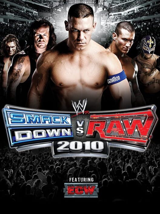 Omslag för WWE SmackDown Vs. Raw 2010