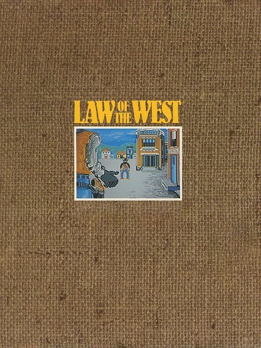 Capa do game Law of the West