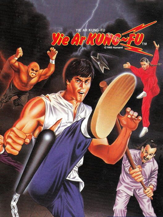 Capa do game Yie Ar Kung-Fu