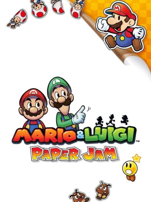 Omslag för Mario & Luigi: Paper Jam