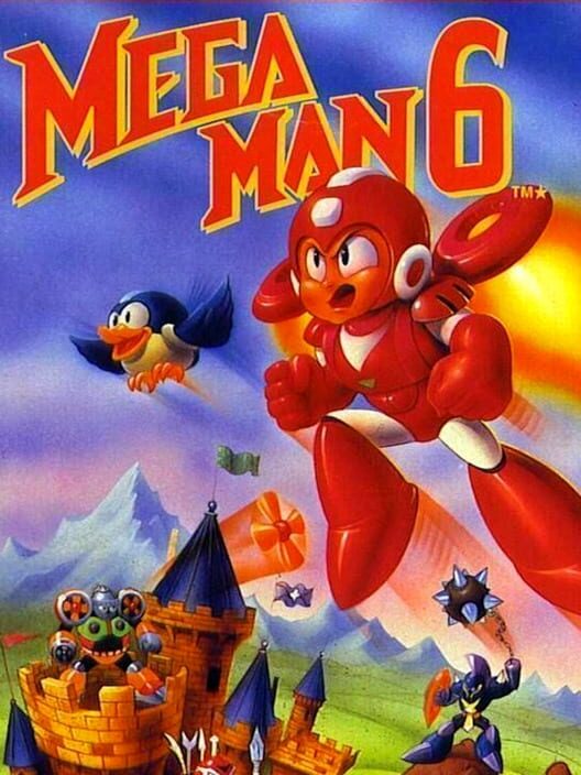 Capa do game Mega Man 6